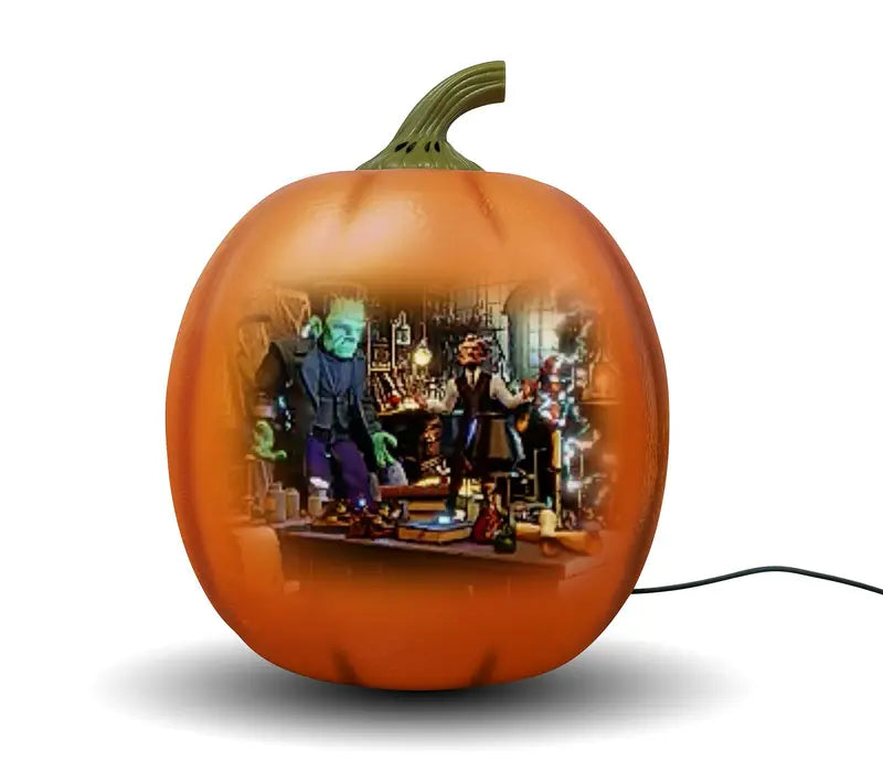 Animated Talking Singing Pumpkin